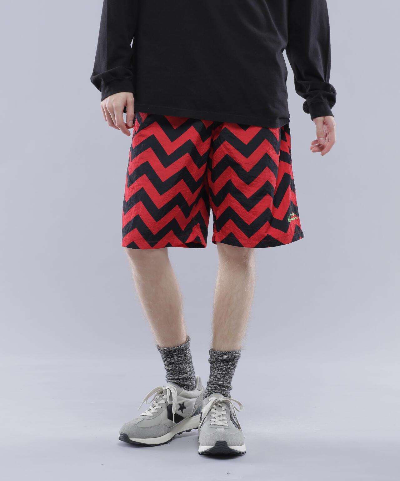 MANASTASH ZG COLOR SHORTS 之字拼色休閒短褲