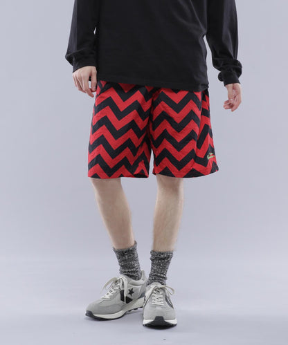 MANASTASH ZG COLOR SHORTS 之字拼色休閒短褲