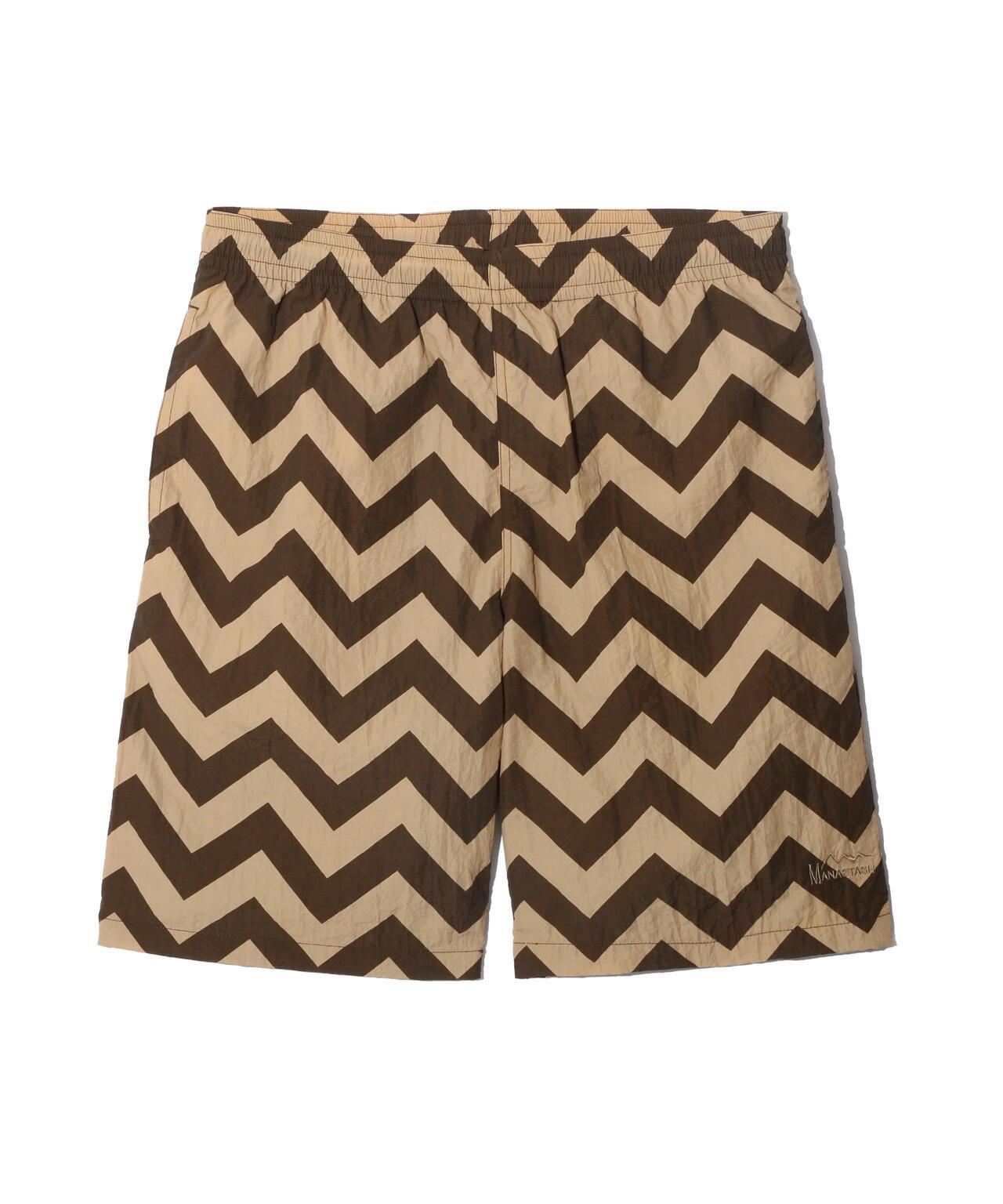 MANASTASH ZG COLOR SHORTS 之字拼色休閒短褲
