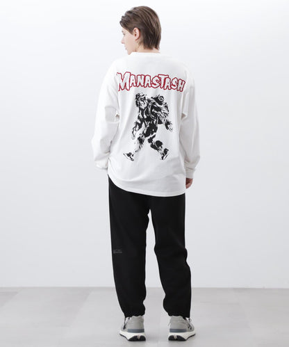 MANASTASH マナスタッシュ PUMICE L/S TEE BIG FOOT 長袖T恤