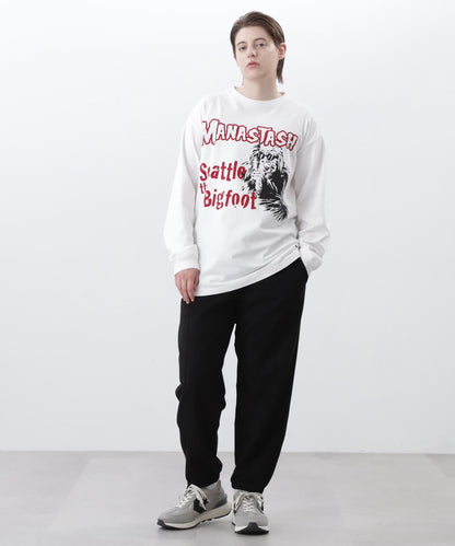 MANASTASH マナスタッシュ PUMICE L/S TEE BIG FOOT 長袖T恤