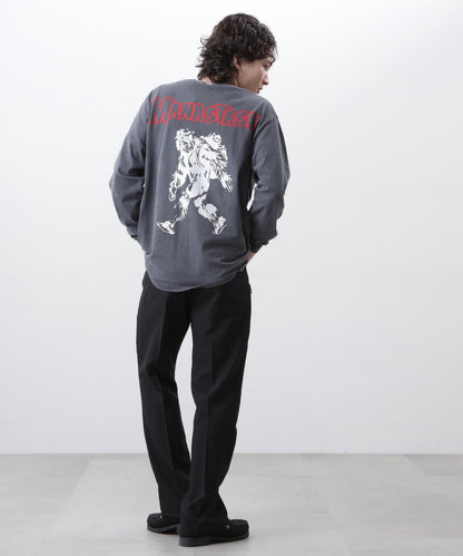 MANASTASH マナスタッシュ PUMICE L/S TEE BIG FOOT 長袖T恤