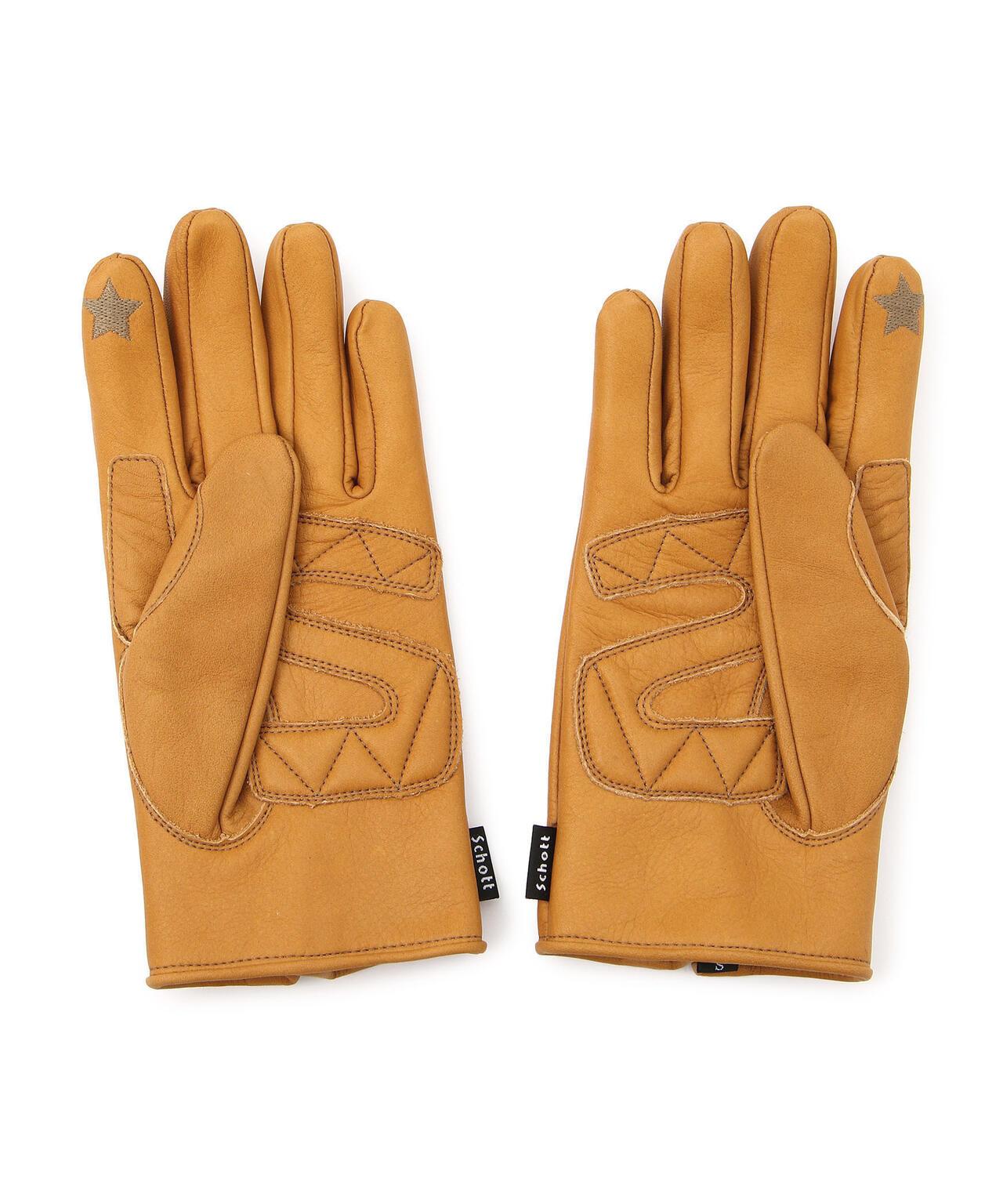 ZIP LEATHER GLOVE 拉鍊皮革手套