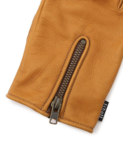 ZIP LEATHER GLOVE 拉鍊皮革手套