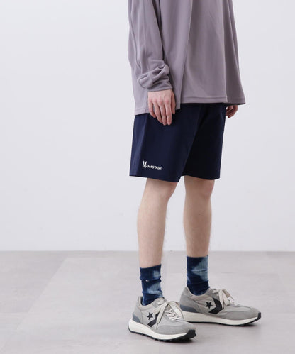 MOUNTAIN LOGO 圖案休閒短褲