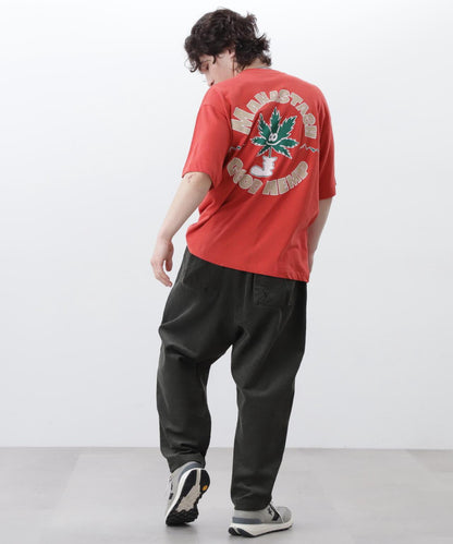 MANASTASH HEMP TEE GOOD HEMP 大麻纖維印花 T恤