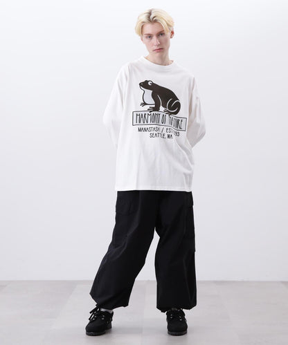 MANASTASH/マナスタッシュ CiTee L/S TEE HON 長袖T恤