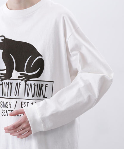 MANASTASH/マナスタッシュ CiTee L/S TEE HON 長袖T恤