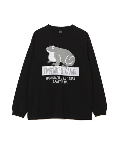 MANASTASH/マナスタッシュ CiTee L/S TEE HON 長袖T恤