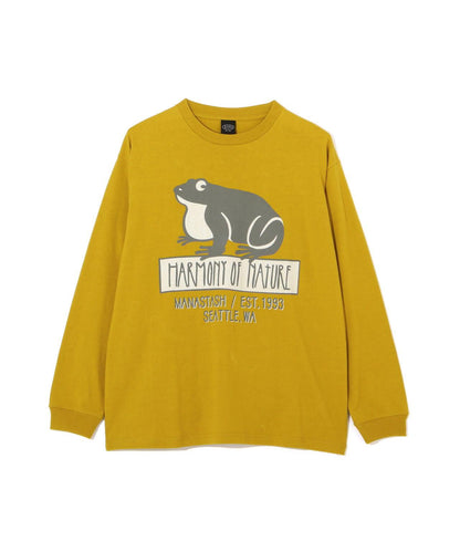 MANASTASH/マナスタッシュ CiTee L/S TEE HON 長袖T恤