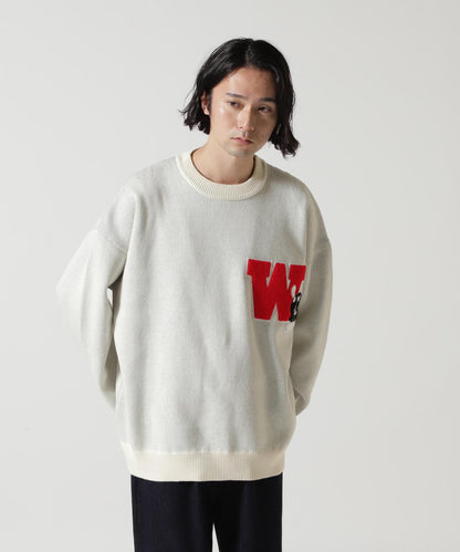 SKOLOCT×WHITELAND DOLLAR PULL KNIT 針織上衣