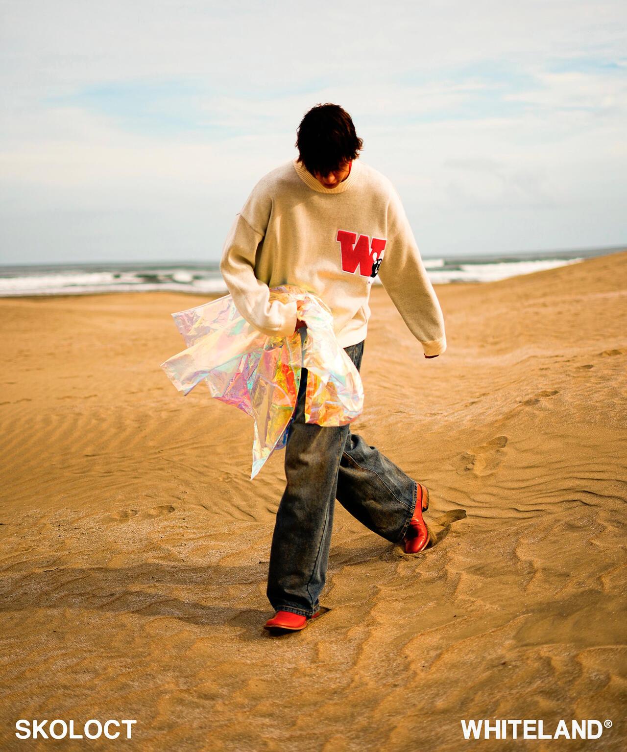 SKOLOCT×WHITELAND DOLLAR PULL KNIT 針織上衣