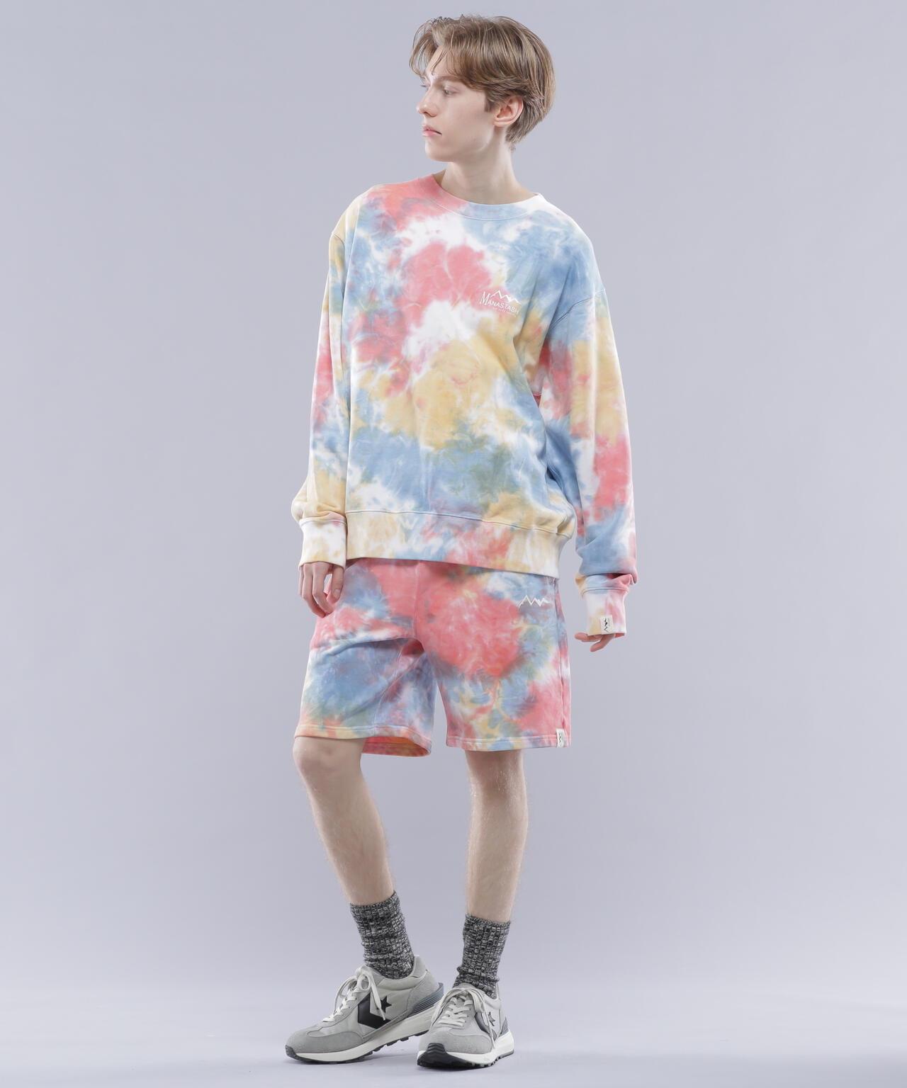 MANASTASH TIE DYE SWEAT SHORTS 扎染衛褲短褲