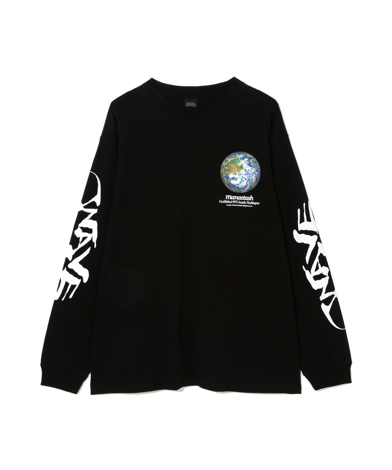 MANASTASH/マナスタッシュ CiTee L/S TEE WAVE 長袖T恤