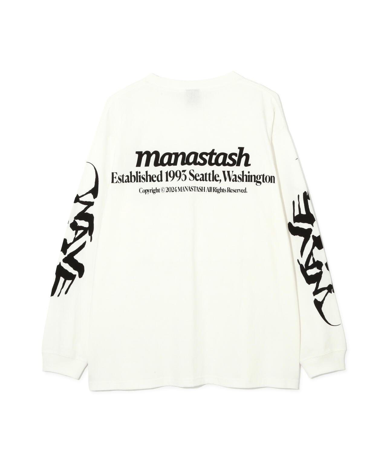 MANASTASH/マナスタッシュ CiTee L/S TEE WAVE 長袖T恤