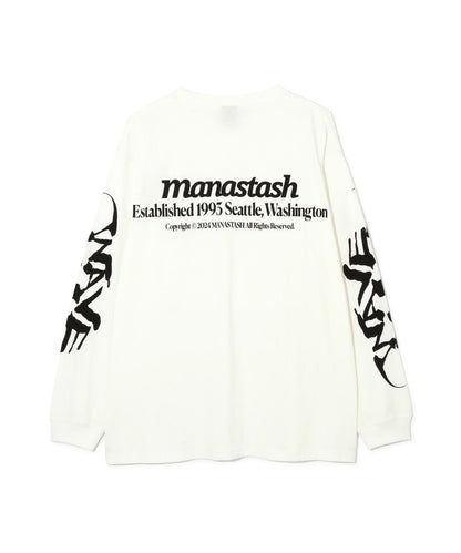 MANASTASH/マナスタッシュ CiTee L/S TEE WAVE 長袖T恤