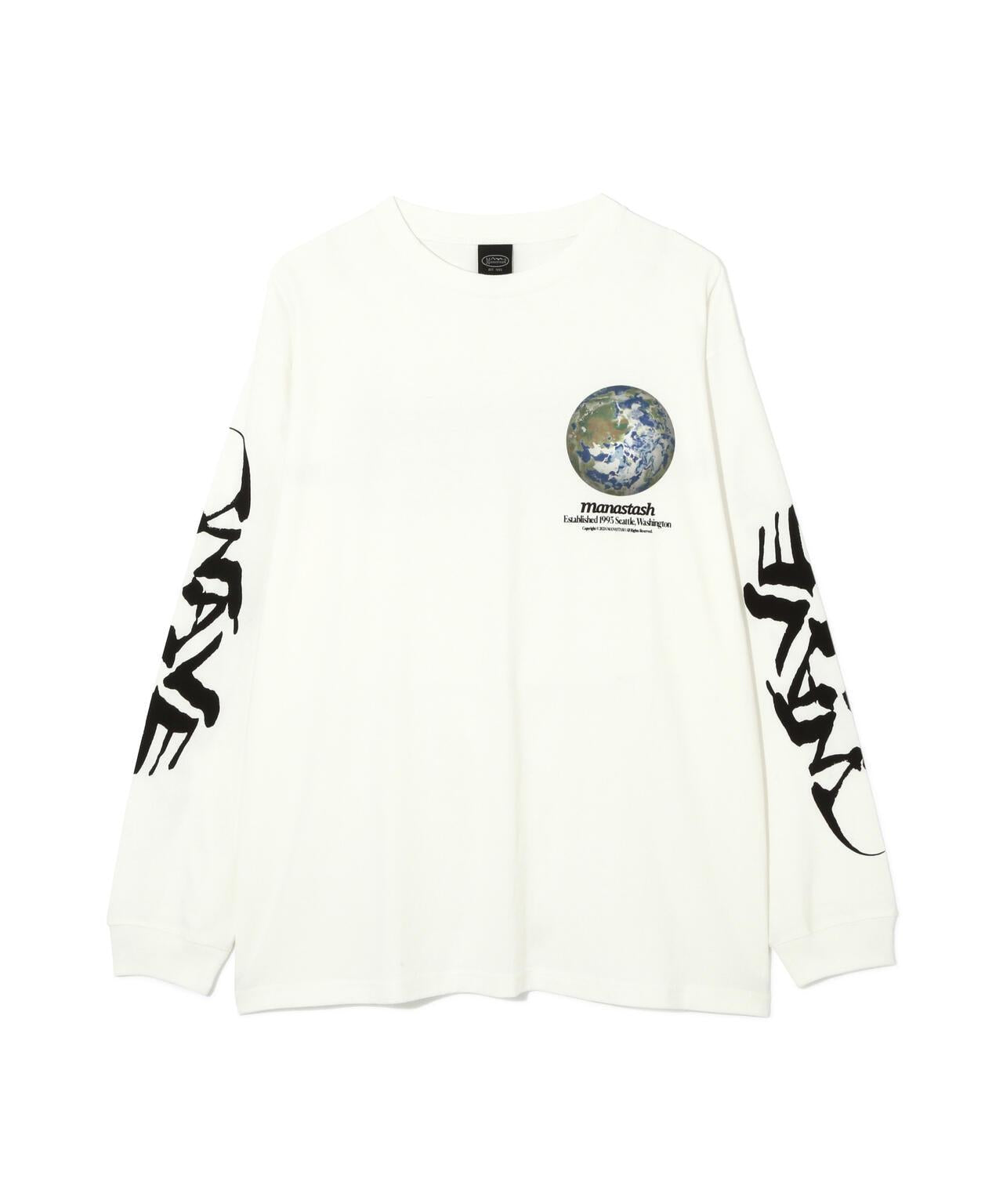 MANASTASH/マナスタッシュ CiTee L/S TEE WAVE 長袖T恤