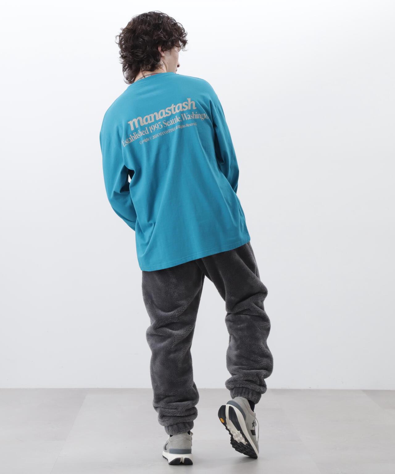 MANASTASH/マナスタッシュ CiTee L/S TEE WAVE 長袖T恤