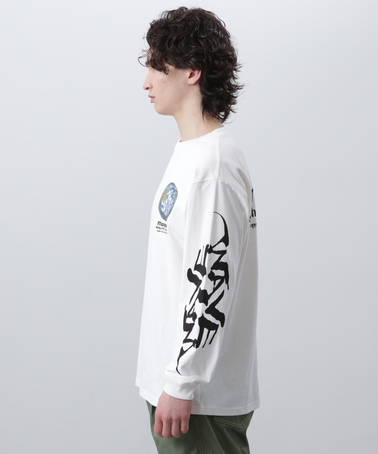 MANASTASH/マナスタッシュ CiTee L/S TEE WAVE 長袖T恤