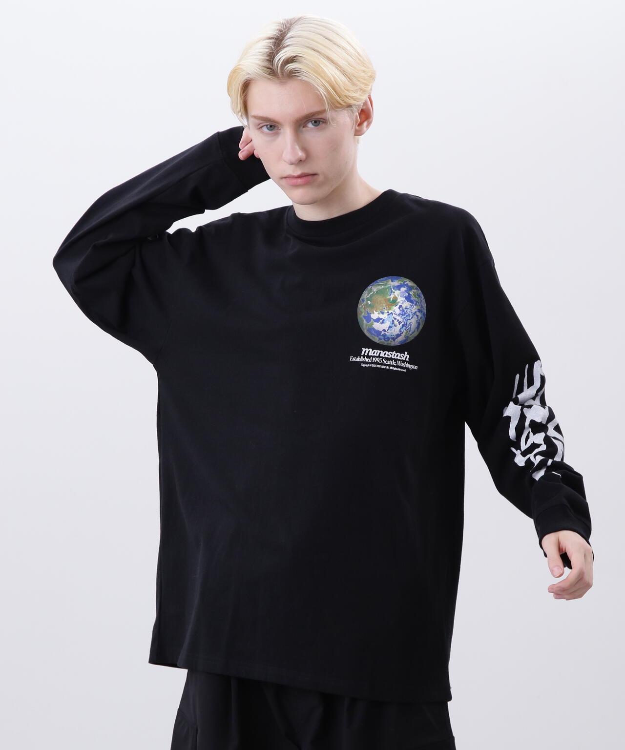 MANASTASH/マナスタッシュ CiTee L/S TEE WAVE 長袖T恤