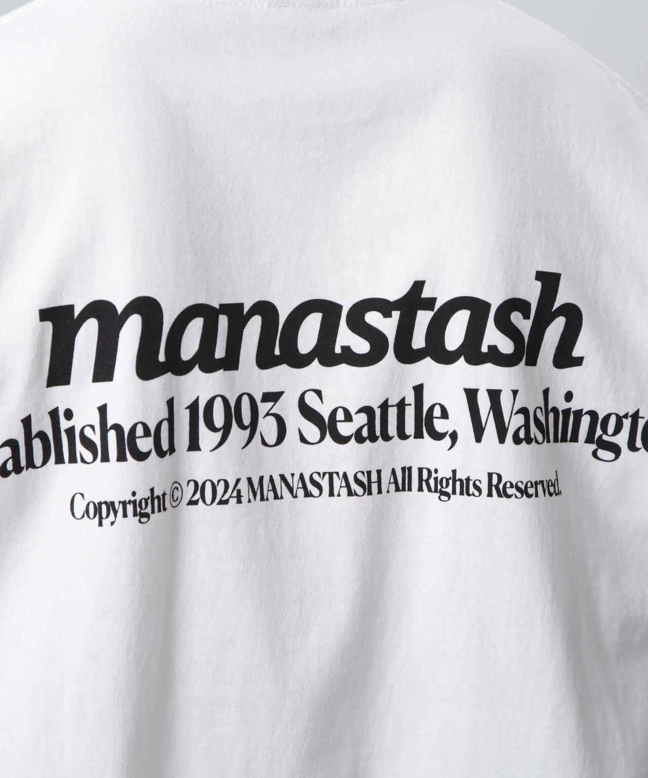 MANASTASH/マナスタッシュ CiTee L/S TEE WAVE 長袖T恤