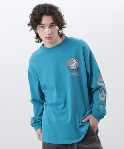 MANASTASH/マナスタッシュ CiTee L/S TEE WAVE 長袖T恤