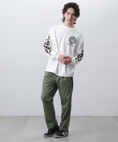 MANASTASH/マナスタッシュ CiTee L/S TEE WAVE 長袖T恤