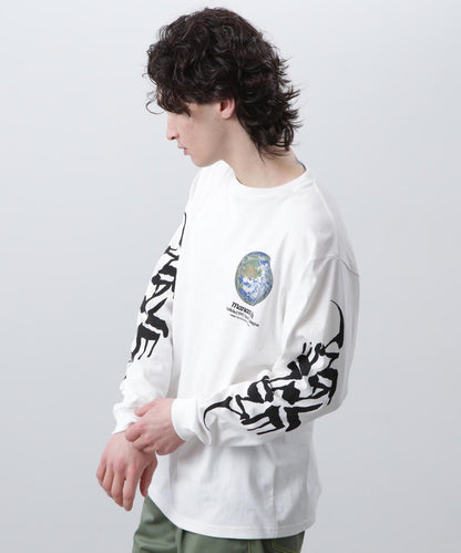 MANASTASH/マナスタッシュ CiTee L/S TEE WAVE 長袖T恤