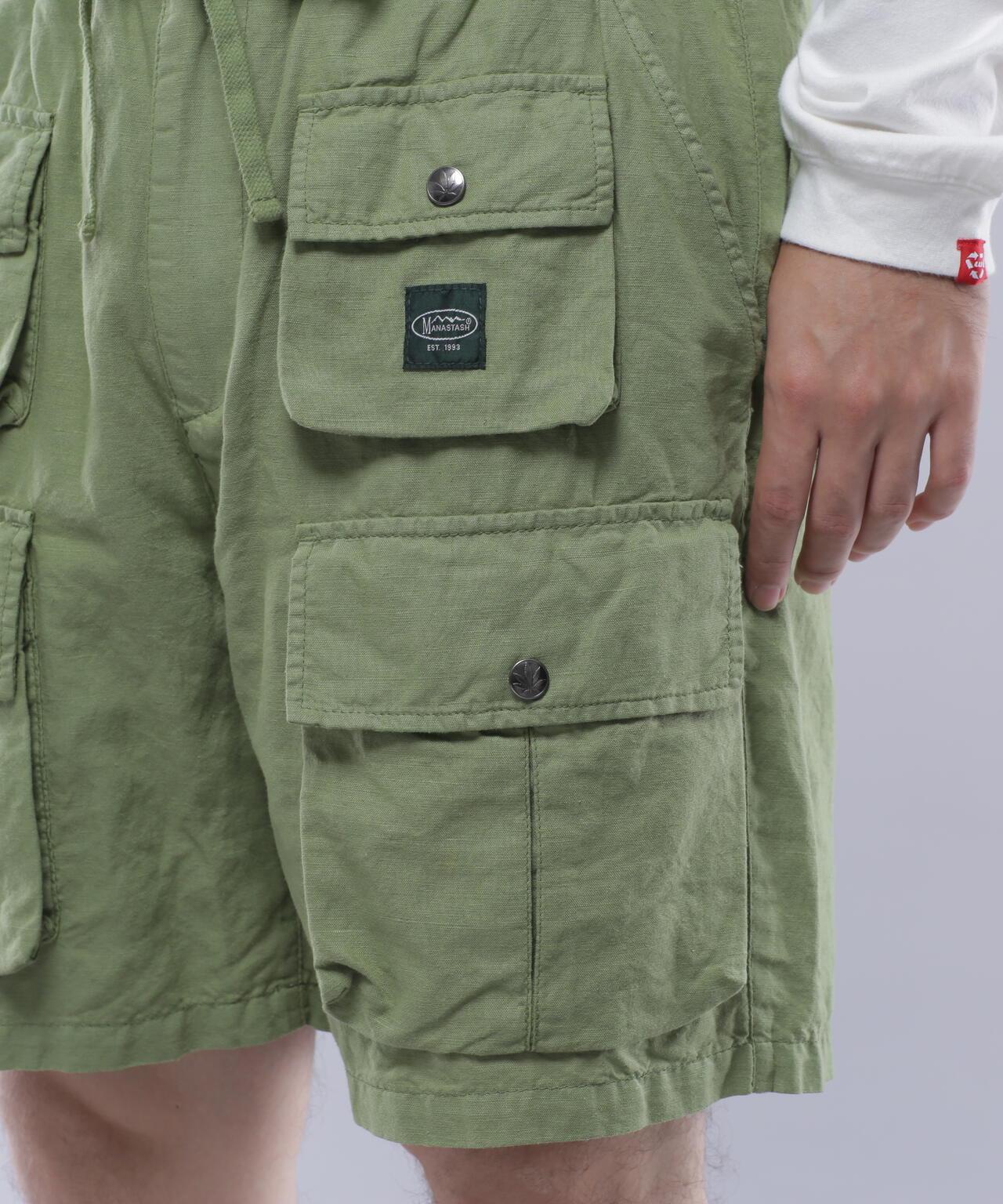 MANASTASH HEMP POP SHORTS 休閒短褲