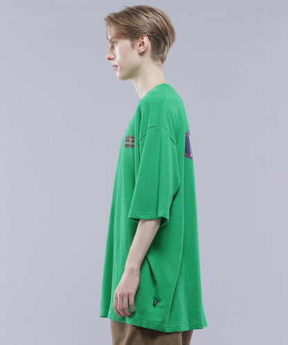 MANASTASH HEMP TEE ORIGINAL LOGO 大麻纖維印花T恤