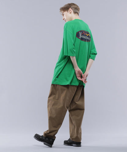 MANASTASH HEMP TEE ORIGINAL LOGO 大麻纖維印花T恤