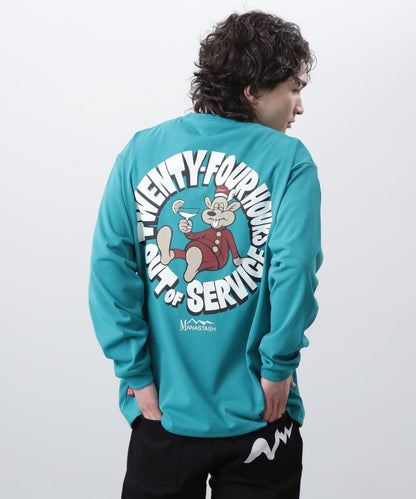 MANASTASH/マナスタッシュ RE:POLY L/S TEE 24HRS 長袖T恤