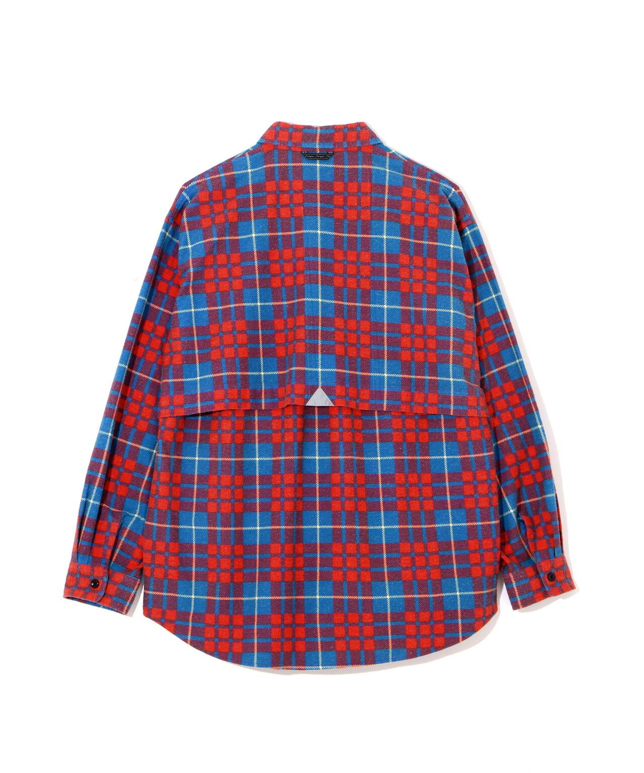 MANASTASH ZIP FLANNEL SHIRTS 拉鍊法蘭絨襯衫