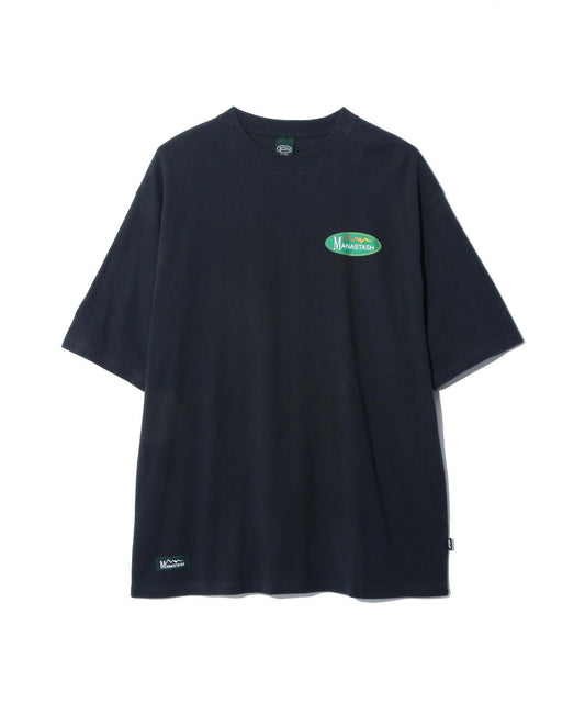 MANASTASH HEMP TEE ORIGINAL LOGO 大麻纖維印花T恤