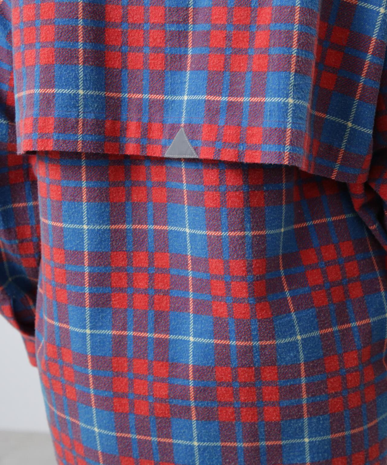 MANASTASH ZIP FLANNEL SHIRTS 拉鍊法蘭絨襯衫