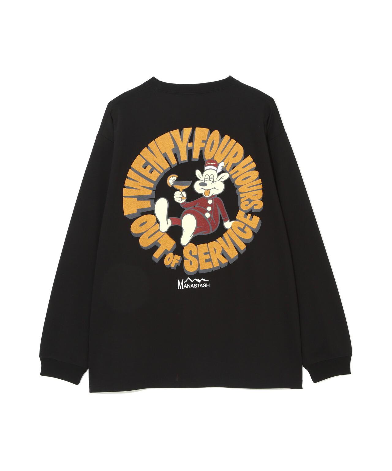 MANASTASH/マナスタッシュ RE:POLY L/S TEE 24HRS 長袖T恤