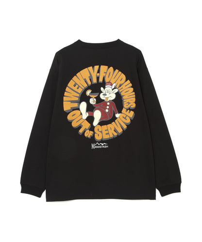 MANASTASH/マナスタッシュ RE:POLY L/S TEE 24HRS 長袖T恤