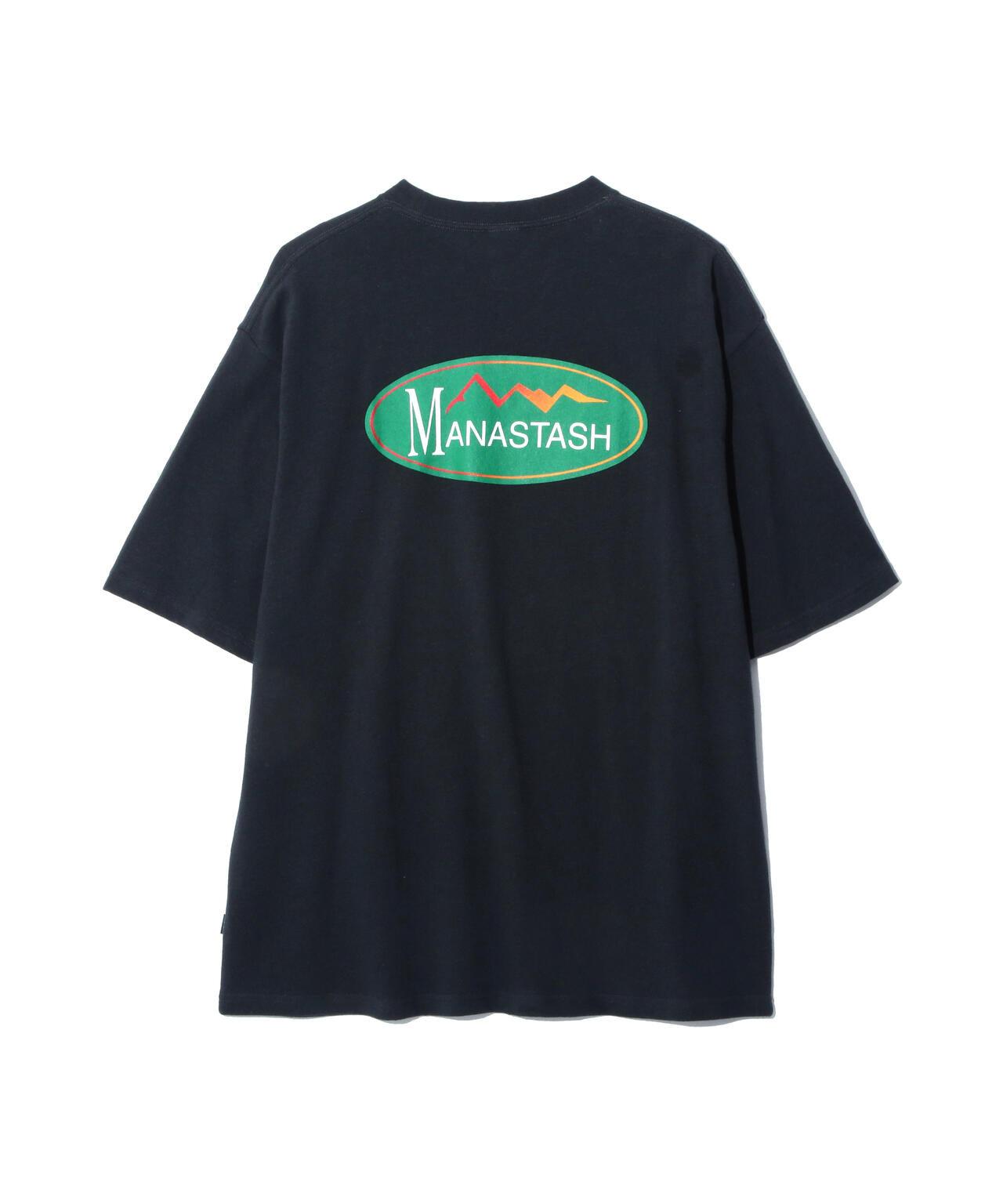 MANASTASH HEMP TEE ORIGINAL LOGO 大麻纖維印花T恤