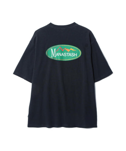 MANASTASH HEMP TEE ORIGINAL LOGO 大麻纖維印花T恤