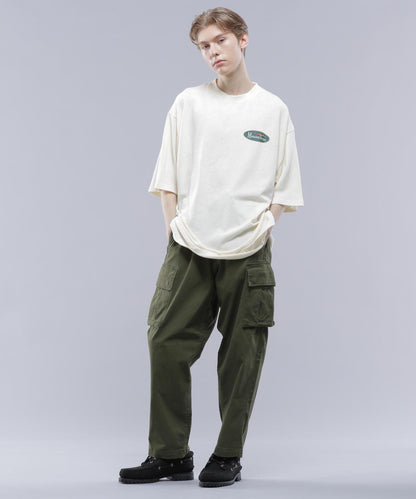 MANASTASH HEMP TEE ORIGINAL LOGO 大麻纖維印花T恤