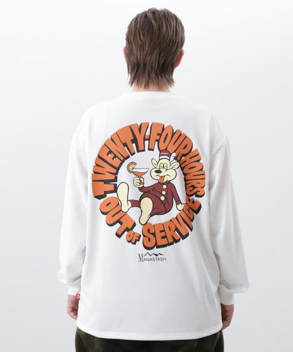 MANASTASH/マナスタッシュ RE:POLY L/S TEE 24HRS 長袖T恤