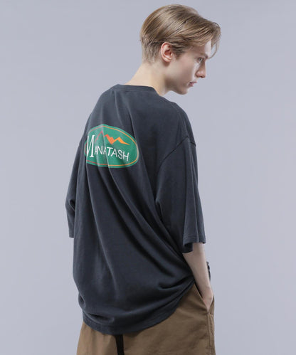 MANASTASH HEMP TEE ORIGINAL LOGO 大麻纖維印花T恤