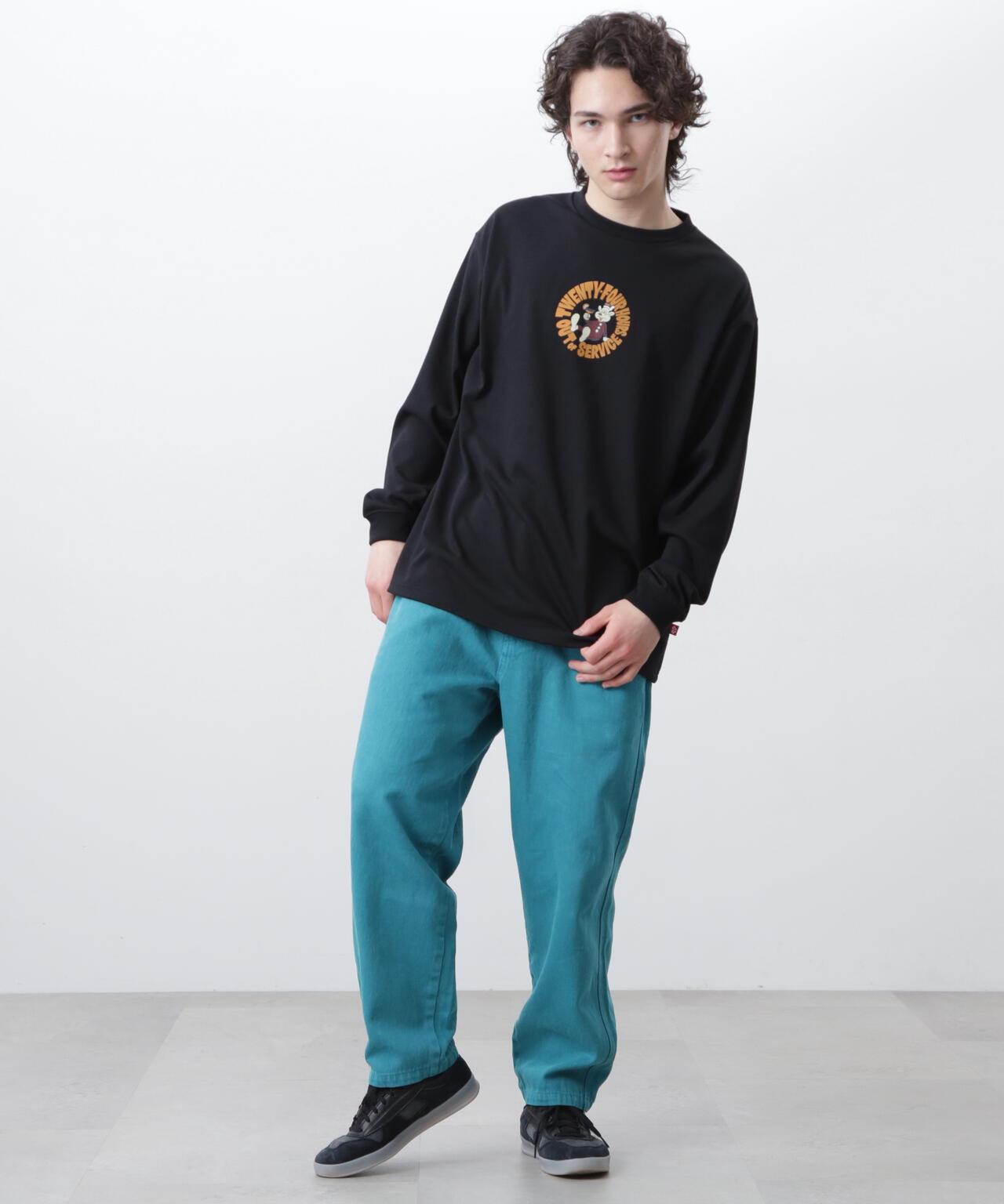 MANASTASH/マナスタッシュ RE:POLY L/S TEE 24HRS 長袖T恤
