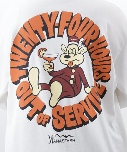 MANASTASH/マナスタッシュ RE:POLY L/S TEE 24HRS 長袖T恤