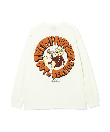 MANASTASH/マナスタッシュ RE:POLY L/S TEE 24HRS 長袖T恤