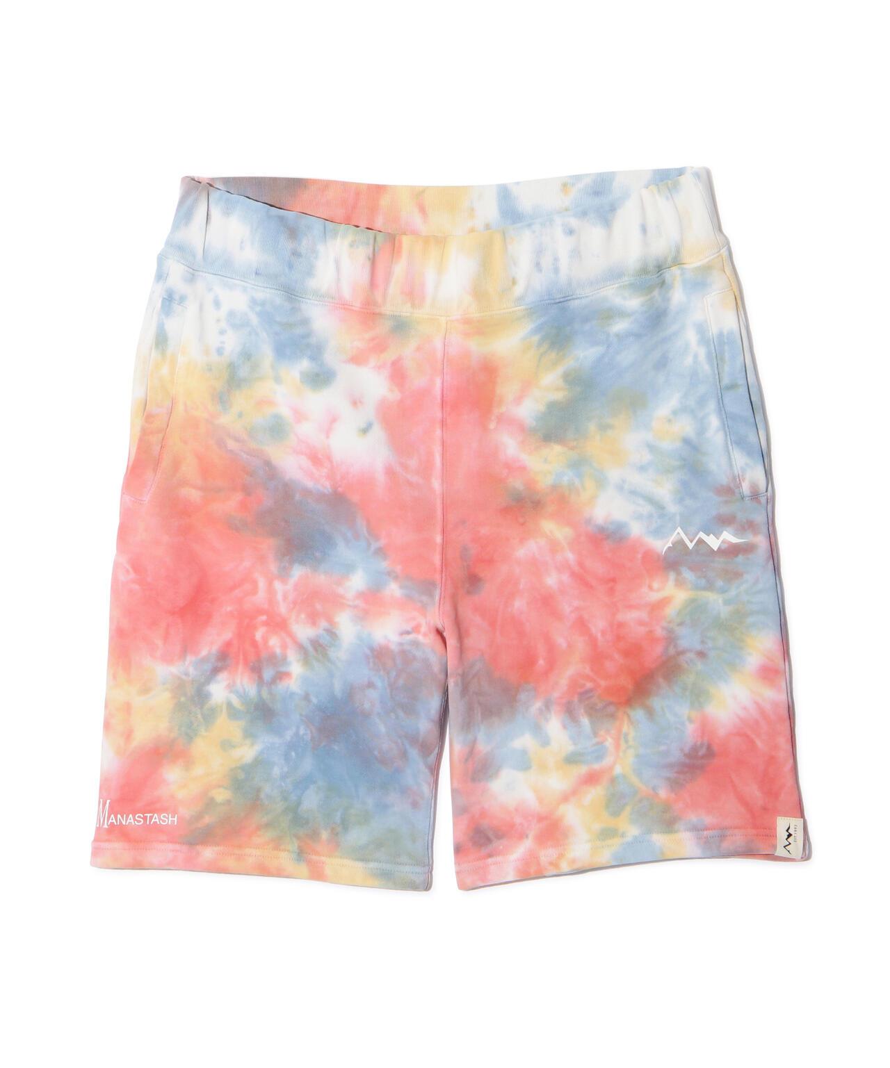 MANASTASH TIE DYE SWEAT SHORTS 扎染衛褲短褲