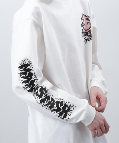 MANASTASH/マナスタッシュ 樹木圖案 RE:CTN L/S TEE TREE 長袖T恤