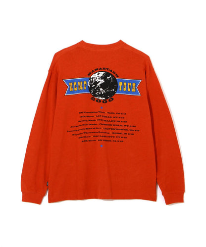 MANASTASH 麻質長袖T恤 HEMP TOUR 2000