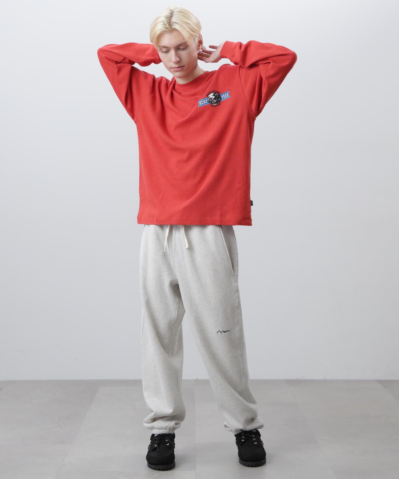 MANASTASH 麻質長袖T恤 HEMP TOUR 2000