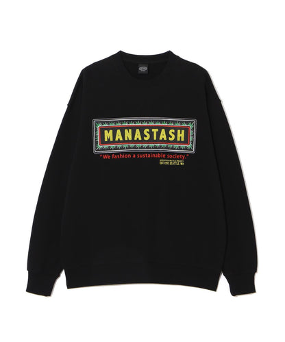MANASTASH CiTee SWEAT FRAME LOGO 框架LOGO圖案 衛衣